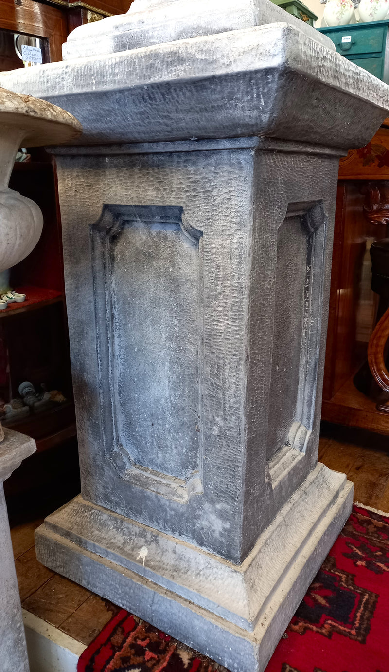 Pair of Urns on Plinths