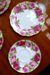 Old English Roses Set of Six Trios