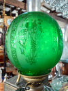 Green Kerosene Lamp