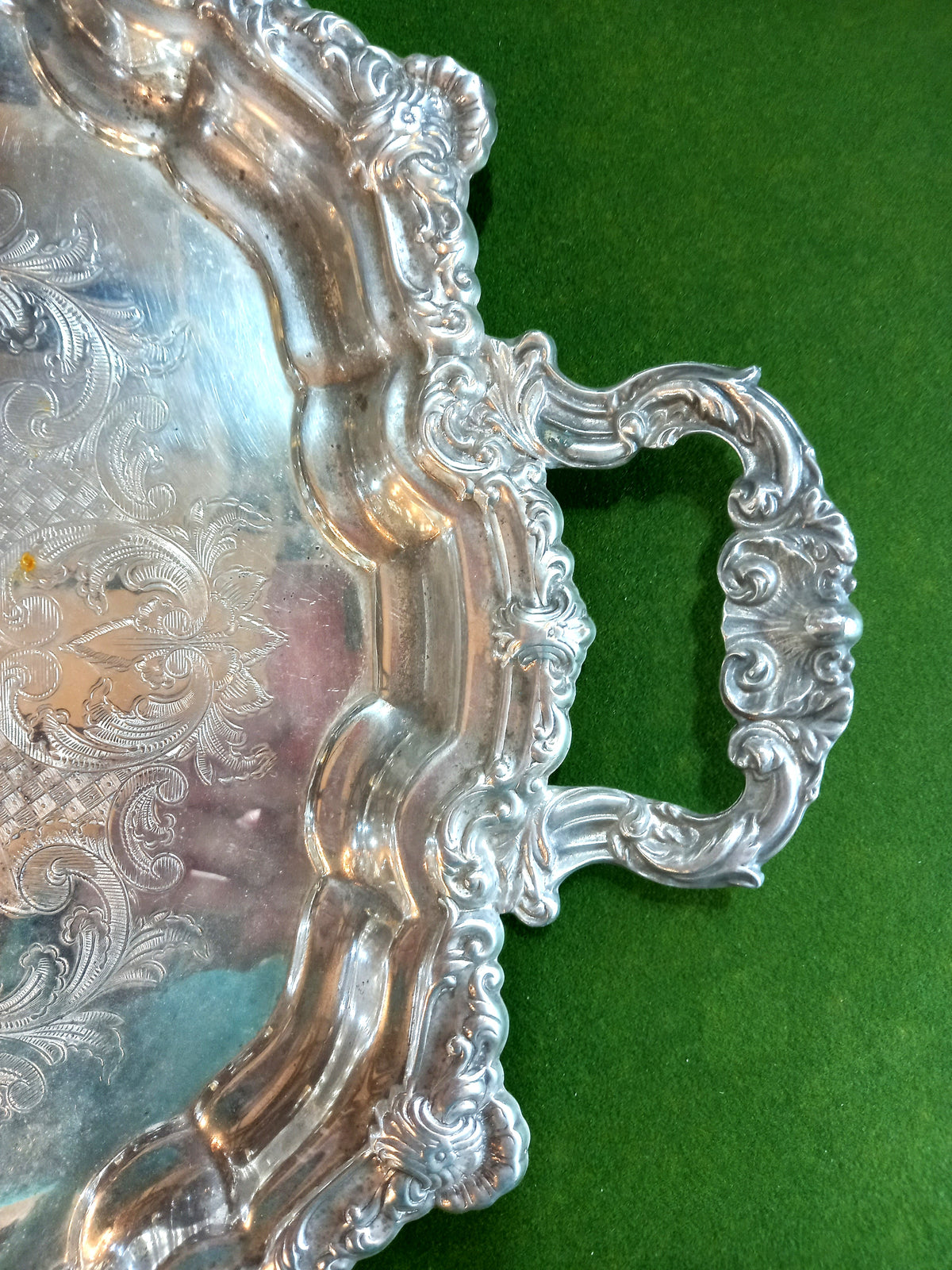 Decorative Tray with Handles