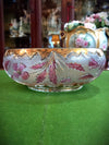 Victorian Pink & Gold Bowl