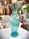 Mary Gregory Turquoise Vase (AF)