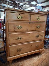 English Baltic Pine Chest of Drawers