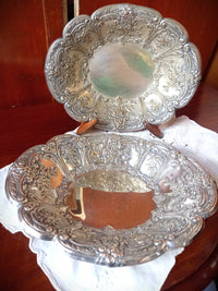 EPNS Pair of Rodd dishes