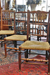 Eight Early Lancashire Dining Chairs