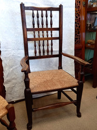 Eight Early Lancashire Dining Chairs