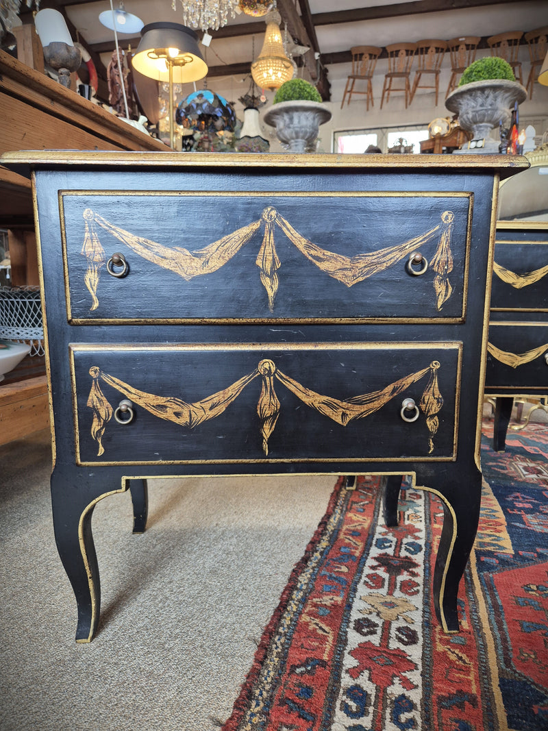 French Empire Style Bedside Tables