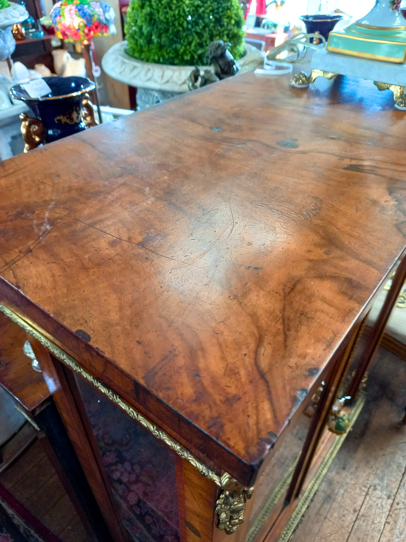 Burr Walnut French Cabinet