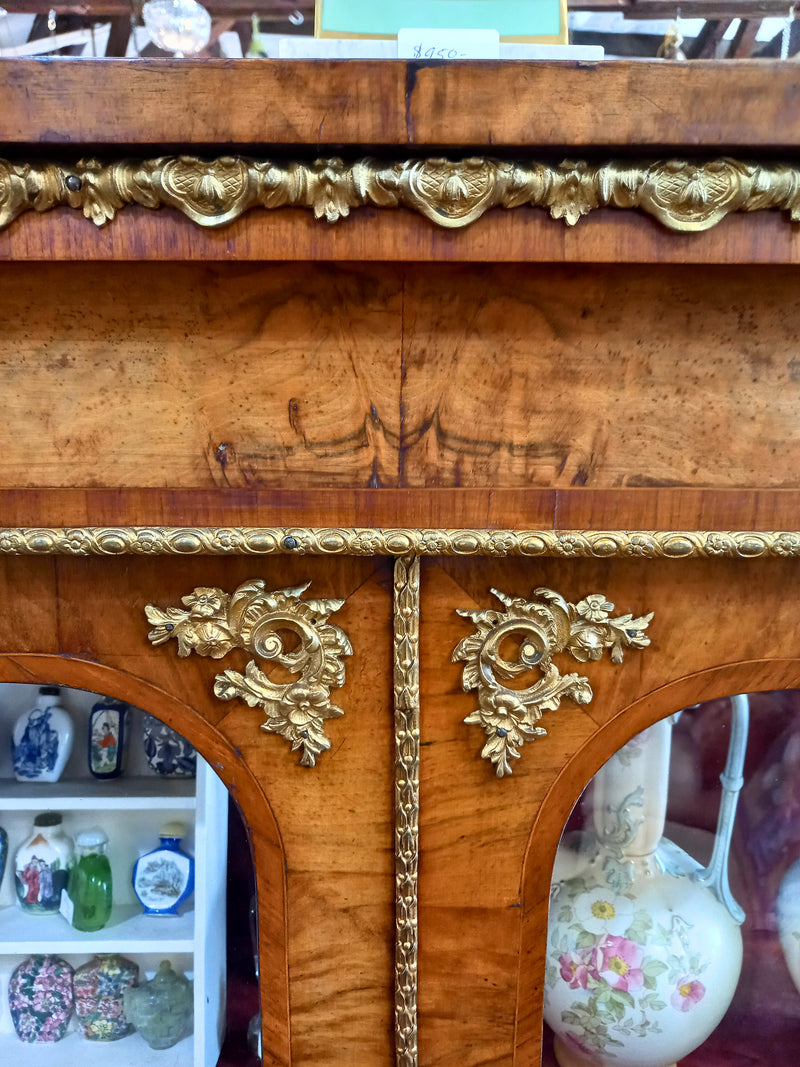 Burr Walnut French Cabinet