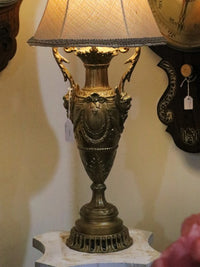 French Gilded Urn Table Lamp