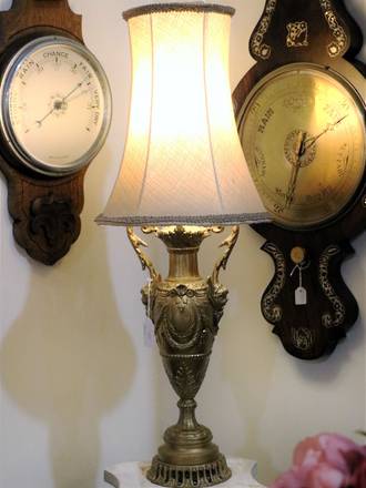 French Gilded Urn Table Lamp