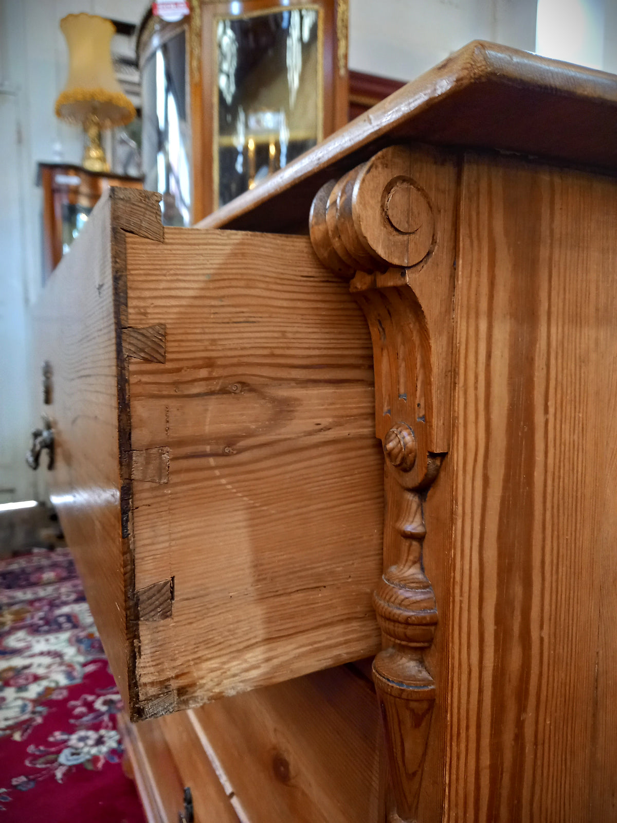 Hungarian Baltic Pine Chest of Drawers