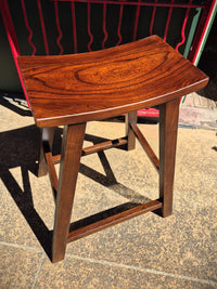 Set of Four Oak Bar Stools