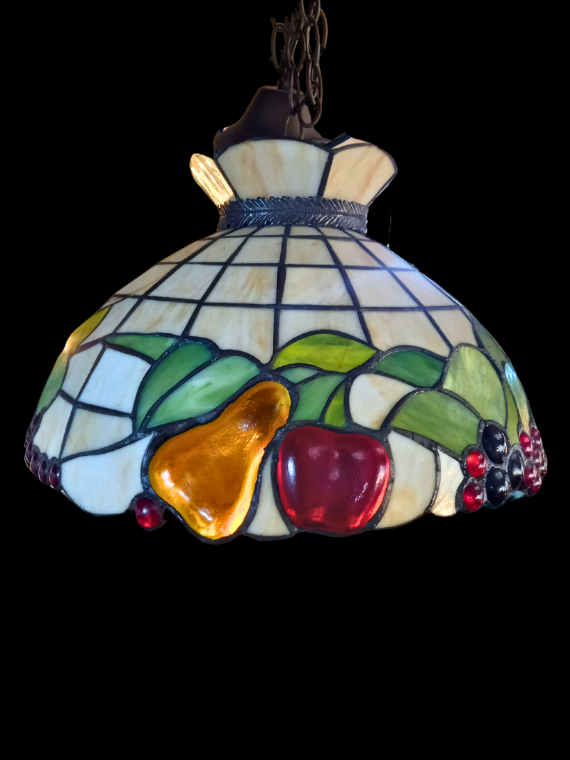 Fruity Tiffany Style Ceiling Light