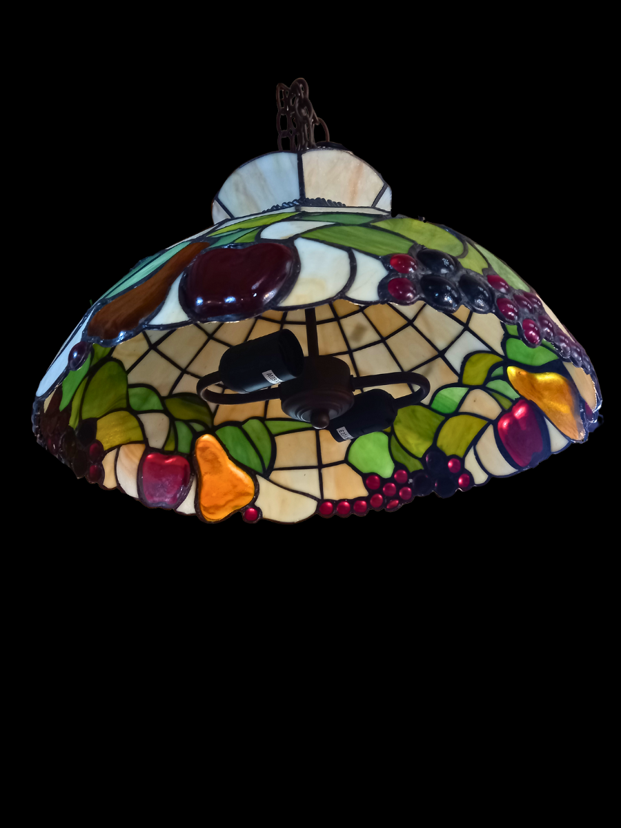 Fruity Tiffany Style Ceiling Light