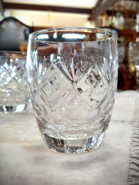 Webb Corbett Crystal Water Glasses