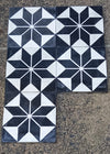 Black & White Star Tiles