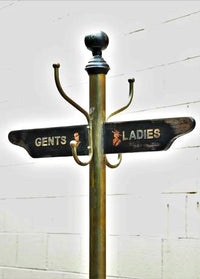 Victorian Ladies & Gents Hat Stand